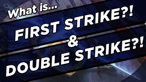 first strike double strike|More.